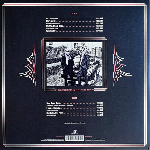 Billy F Gibbons* - Hardware (LP, Album)