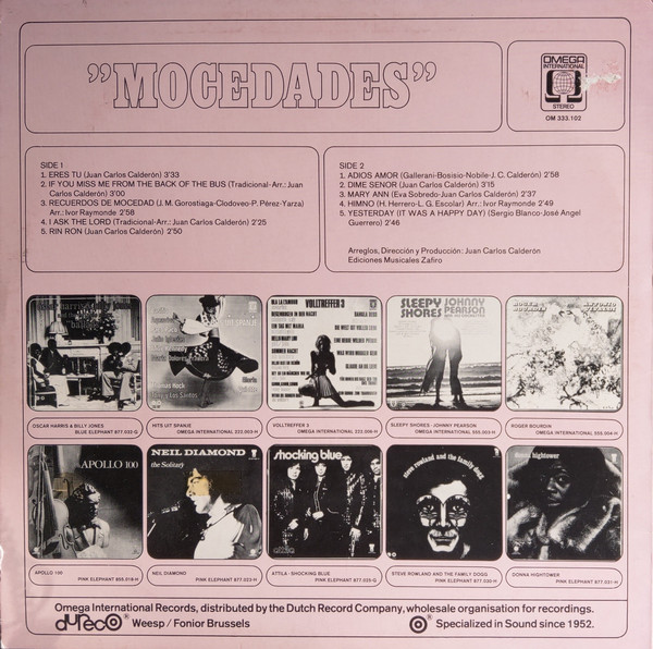 Mocedades - Eres Tú (LP, Album)