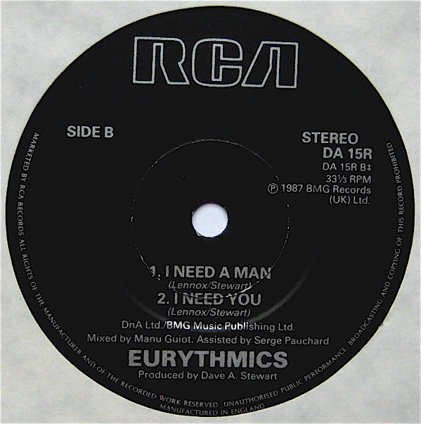 Eurythmics - I Need A Man (1988 Live At Corbin Hall) (7