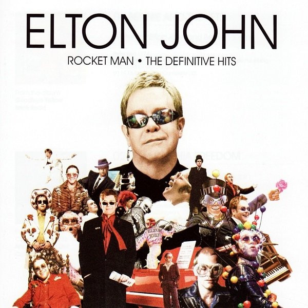 Elton John - Rocket Man ● The Definitive Hits (CD, Comp, Jew)