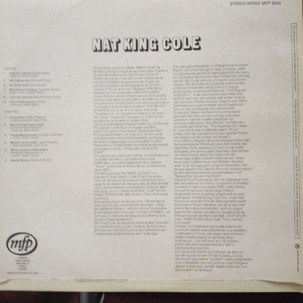 Nat King Cole And The Nat King Cole Trio* - Nat King Cole And The Nat King Cole Trio (LP, Album, Comp, RE)