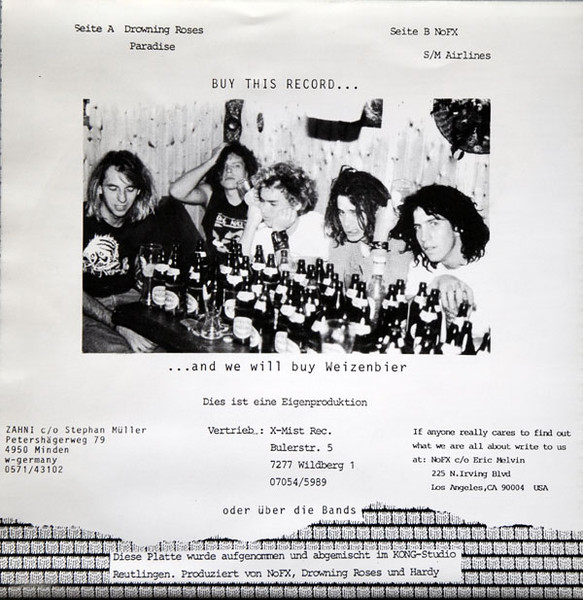 Drowning Roses / NOFX - Paradise / S/M Airlines (7