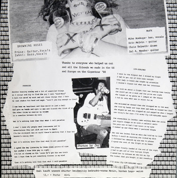 Drowning Roses / NOFX - Paradise / S/M Airlines (7