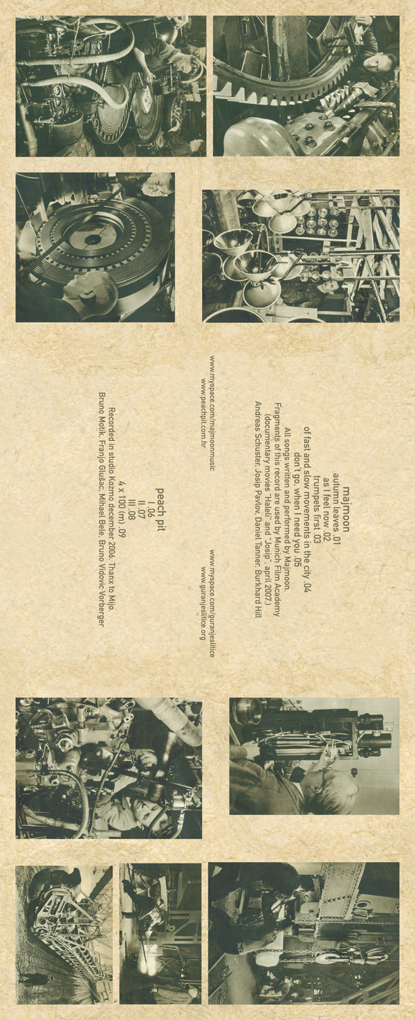 Majmoon / Peach Pit - Majmoon / Peach Pit (CD, Album, Ltd, Fem)