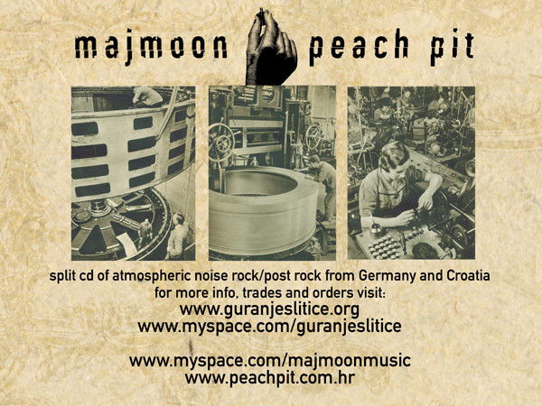 Majmoon / Peach Pit - Majmoon / Peach Pit (CD, Album, Ltd, Fem)