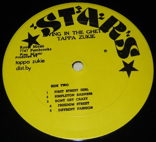 Tappa Zukie* - Living In The Ghetto (LP, Album)
