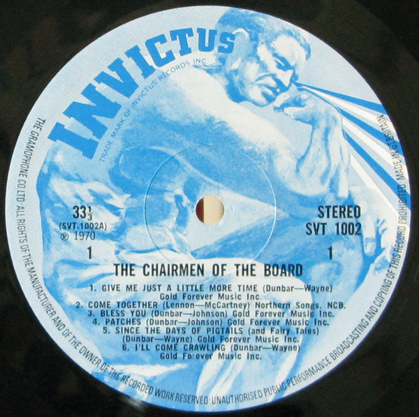 The Chairmen Of The Board* - The Chairmen Of The Board (LP, Album)