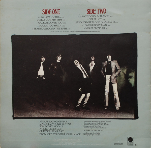 AC/DC - Highway To Hell (LP, Album)