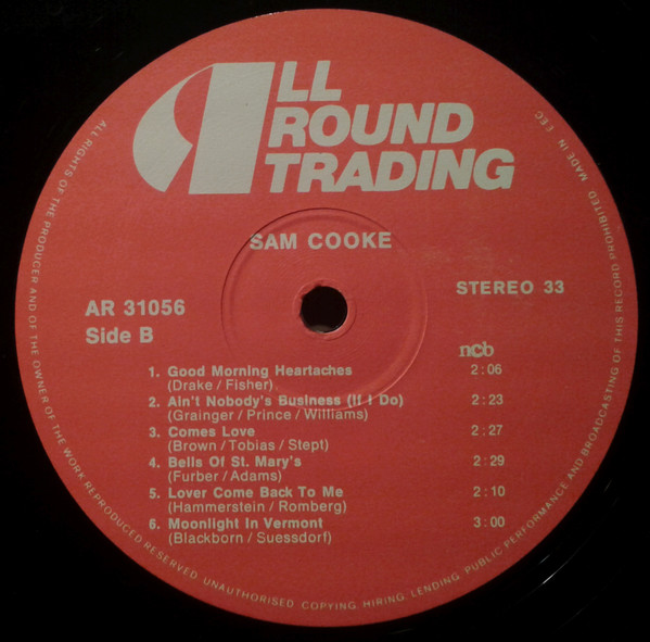 Sam Cooke - What A Wonderful World (LP, Comp)