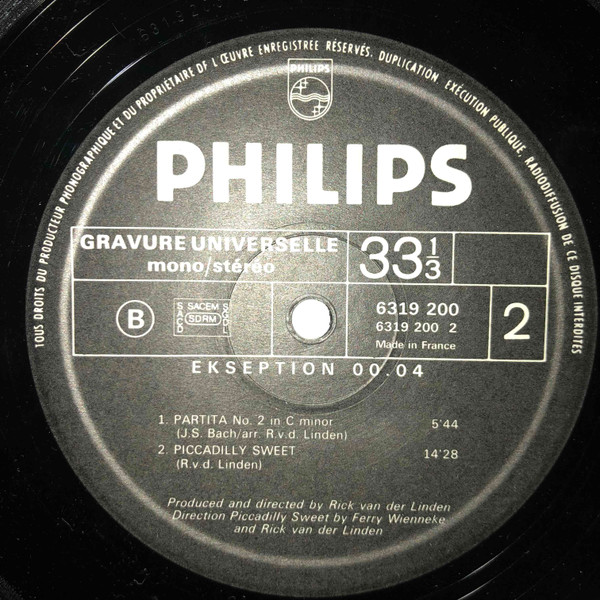 Ekseption, Royal Philharmonic Orchestra - Ekseption 00.04 (LP, Album, Gat)