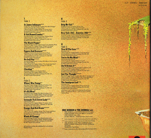 Eric Burdon & The Animals - Once Upon A Time (2xLP, Comp)