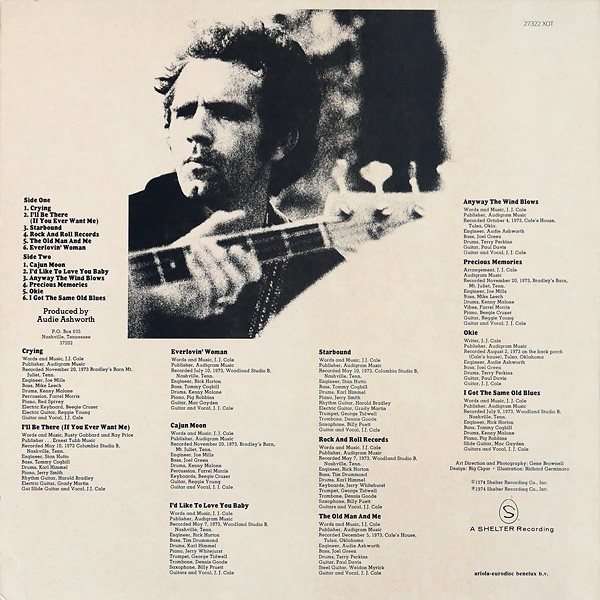 J.J. Cale - Okie (LP, Album, RE)