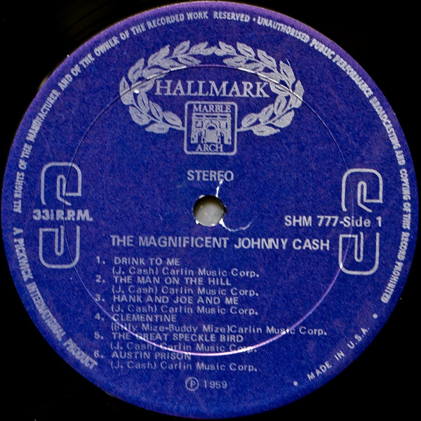 Johnny Cash - The Magnificent Johnny Cash (LP, Comp)