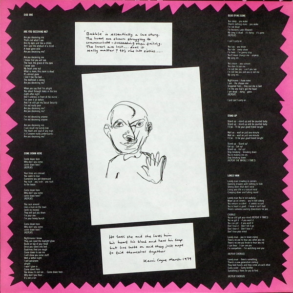 Kevin Coyne And Dagmar Krause - Babble (LP, Album)