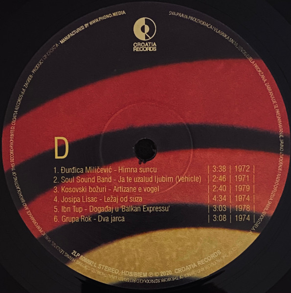 Various - Jugoton Funk Vol. 1 - A Decade Of Non-Aligned Beats, Soul, Disco And Jazz 1969-1979 (2xLP, Comp, RM, RP)