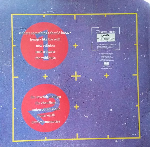 Duran Duran - Arena (LP, Album)