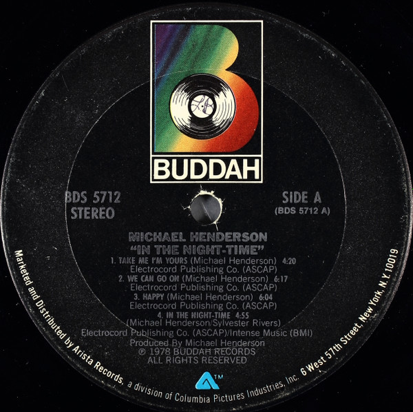 Michael Henderson - In The Night-Time (LP, Album, Ter)