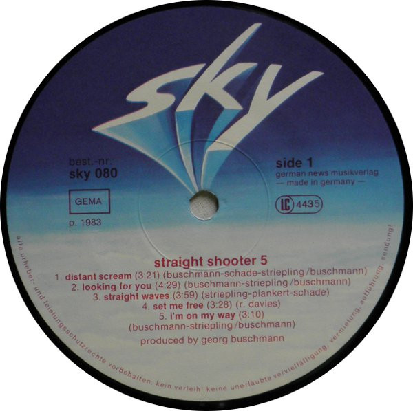 Straight Shooter - 5 (LP, Album)