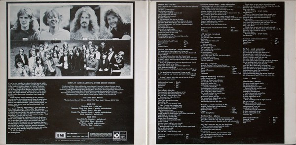 Barclay James Harvest - Barclay James Harvest And Other Short Stories (LP, Album, Tex)