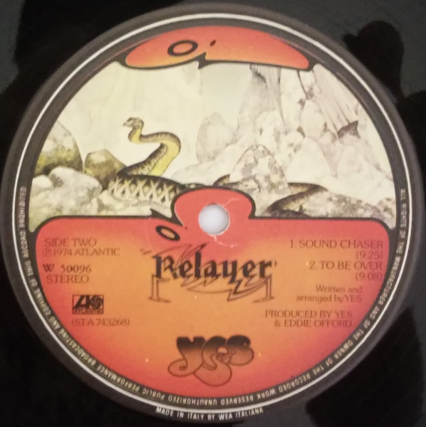 Yes - Relayer (LP, Album, RP, Gat)