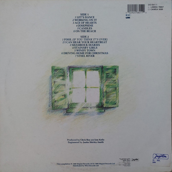 Chris Rea - New Light Through Old Windows (The Best Of Chris Rea) (LP, Album)