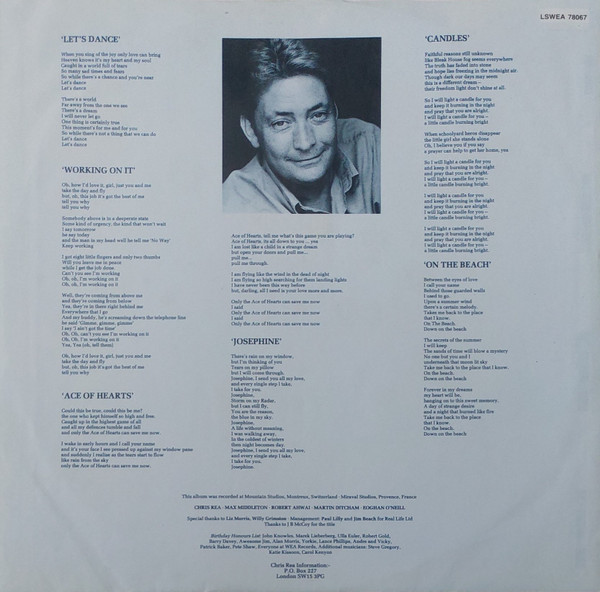 Chris Rea - New Light Through Old Windows (The Best Of Chris Rea) (LP, Album)