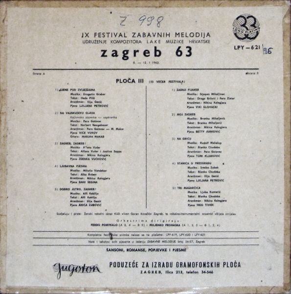 Various - IX. Festival Zabavnih Melodija 