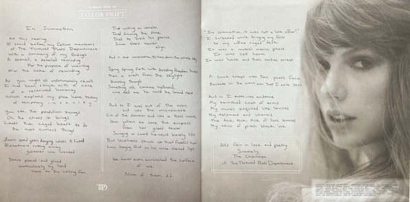 Taylor Swift - The Tortured Poets Department (2xLP, Album, Cle)