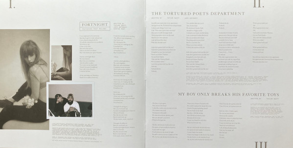 Taylor Swift - The Tortured Poets Department (2xLP, Album, Cle)