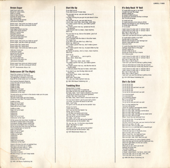 The Rolling Stones - Rewind (1971-1984) (LP, Comp)