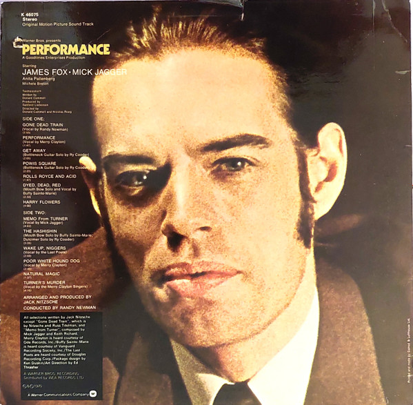 Various - Performance: Original Motion Picture Sound Track (LP, Album, RE)