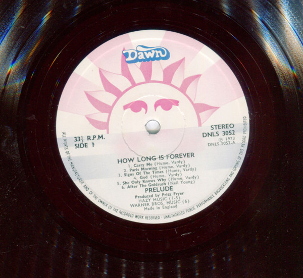 Prelude (3) - How Long Is Forever (LP, Album, Red)
