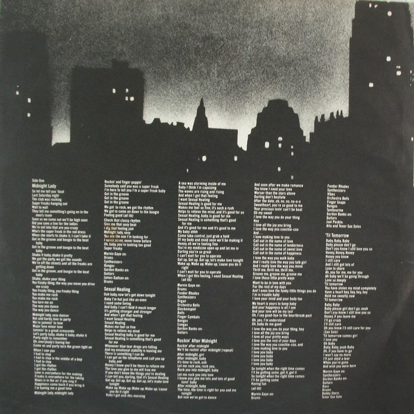 Marvin Gaye - Midnight Love (LP, Album)