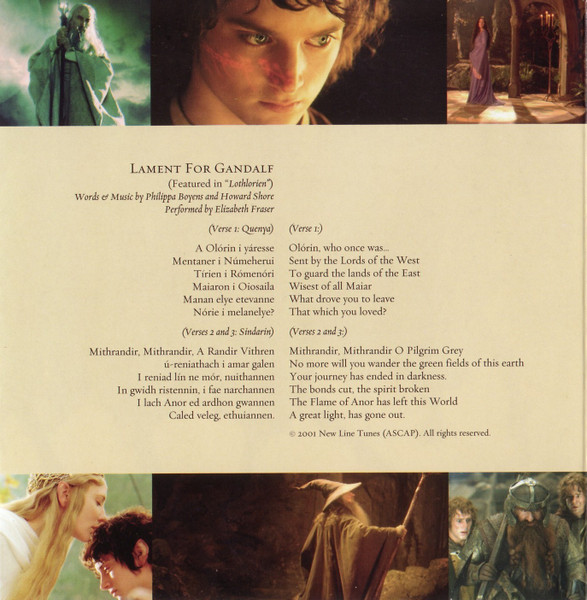 Howard Shore - The Lord Of The Rings: The Fellowship Of The Ring (Original Motion Picture Soundtrack) (CD, Album, Enh)
