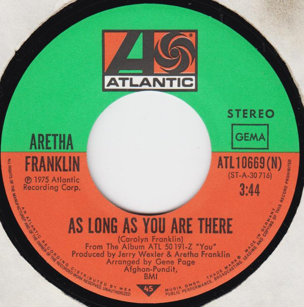 Aretha Franklin - Mr. D.J. (5 For The D.J.) (7