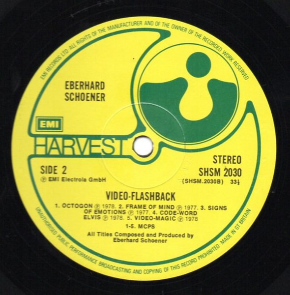 Eberhard Schoener - Video-Flashback (LP, Comp)