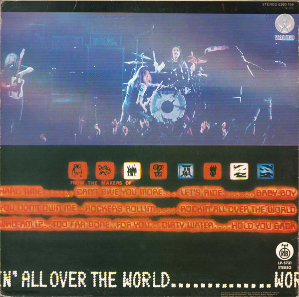 Status Quo - Rockin' All Over The World (LP, Album, RP)