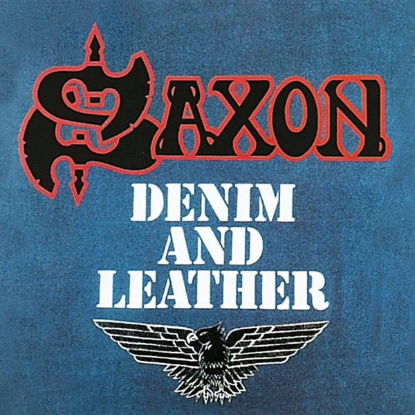 Saxon - Denim And Leather (LP, Album, RE, 180)
