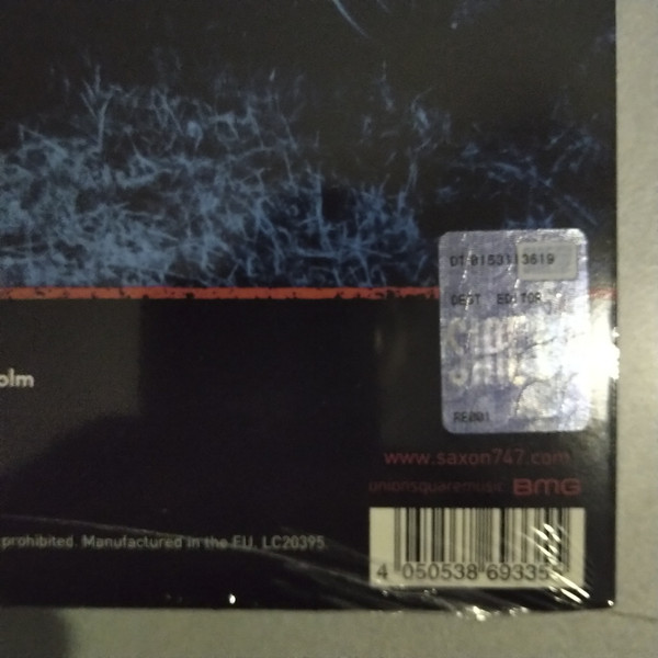 Saxon - Denim And Leather (LP, Album, RE, 180)