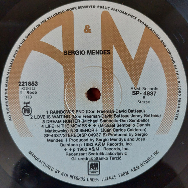 Sérgio Mendes - Sergio Mendes (LP, Album)
