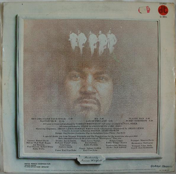 The Temptations - Masterpiece (LP, Album)