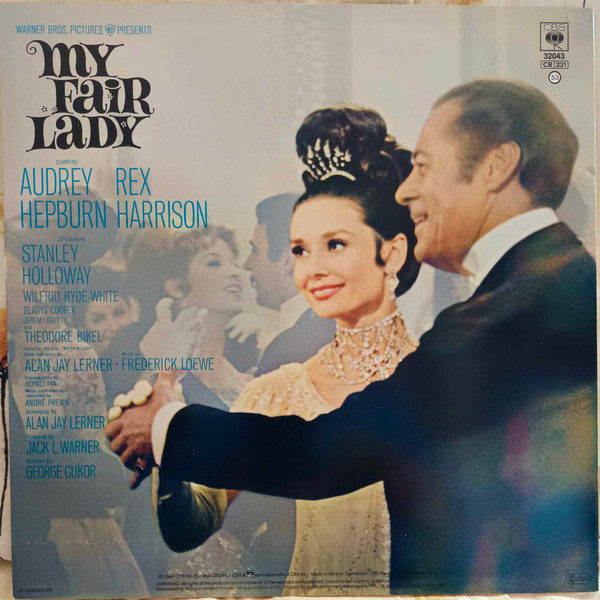Audrey Hepburn - Rex Harrison - Stanley Holloway, Alan Jay Lerner & Frederick Loewe* - Original Soundtrack Recording Warner Brothers Pictures Presents 