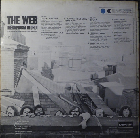 The Web - Theraphosa Blondi (LP, Album)