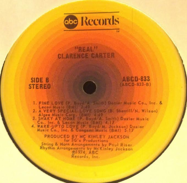 Clarence Carter - Real (LP, Album)