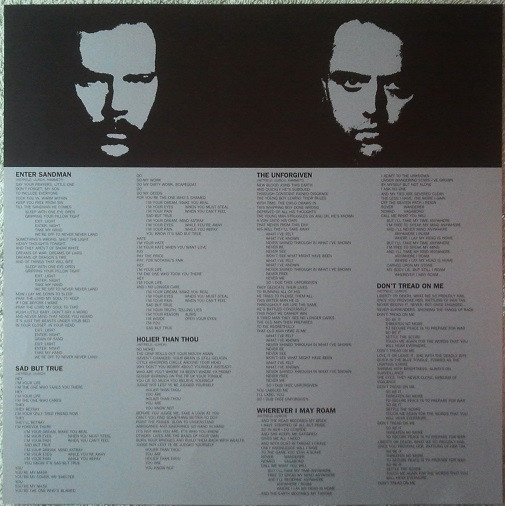 Metallica - Metallica (2xLP, Album, RE, RM, 180)
