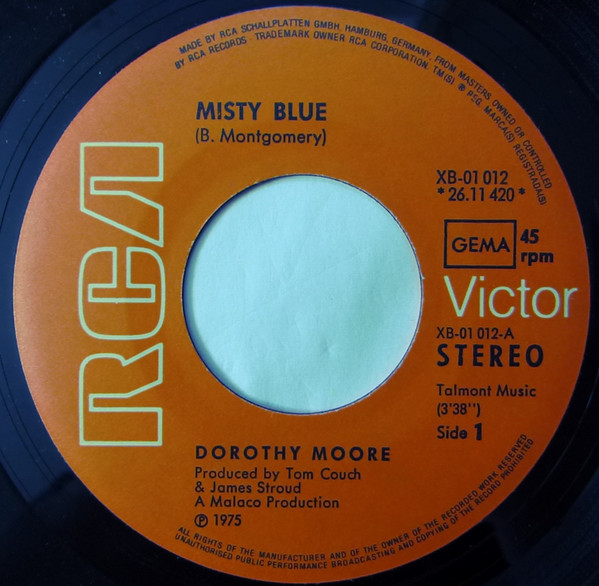 Dorothy Moore - Misty Blue (7