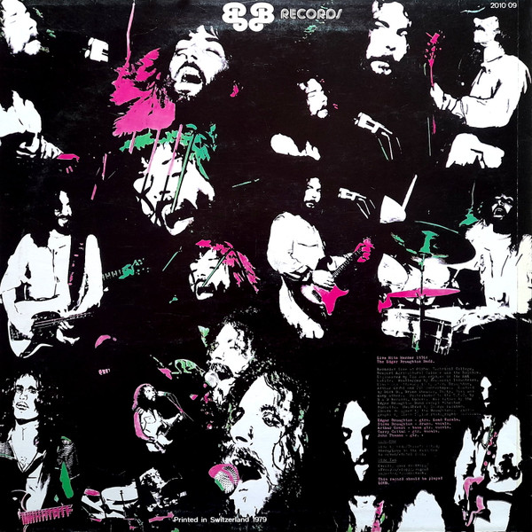 The Edgar Broughton Band - Live Hits Harder! (LP, Album)