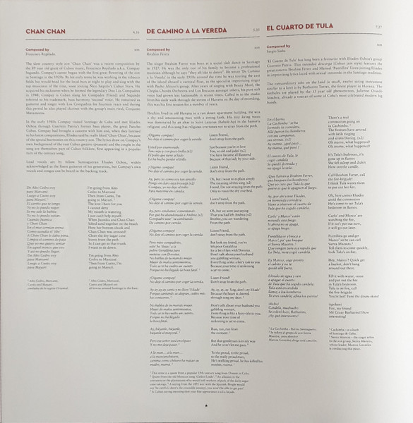Buena Vista Social Club - Buena Vista Social Club (2xLP, Album, RE, RM, GZ )