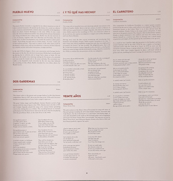 Buena Vista Social Club - Buena Vista Social Club (2xLP, Album, RE, RM, GZ )