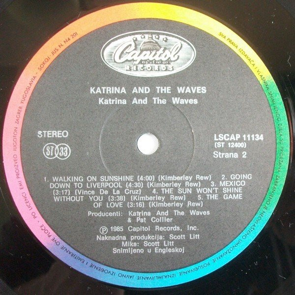 Katrina And The Waves - Katrina And The Waves (LP, Album)